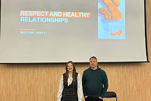 Alan Bisset and Kimberly Roan who designed the Bro Code Programme