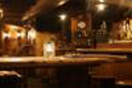 Inside a dimly lit bar