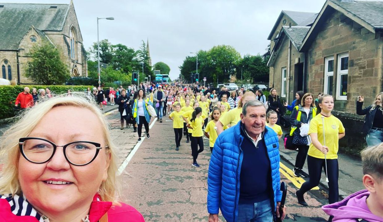 Provost Gillian Renwick at Saturday's Community Festival