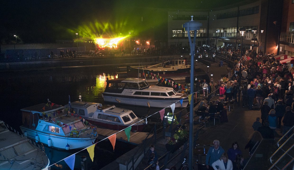 Kirkintilloch Canal Festival - Saturday night concert