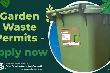 garden waste permits - apply now