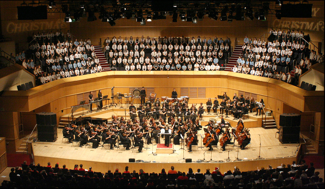 Schools Christmas concert