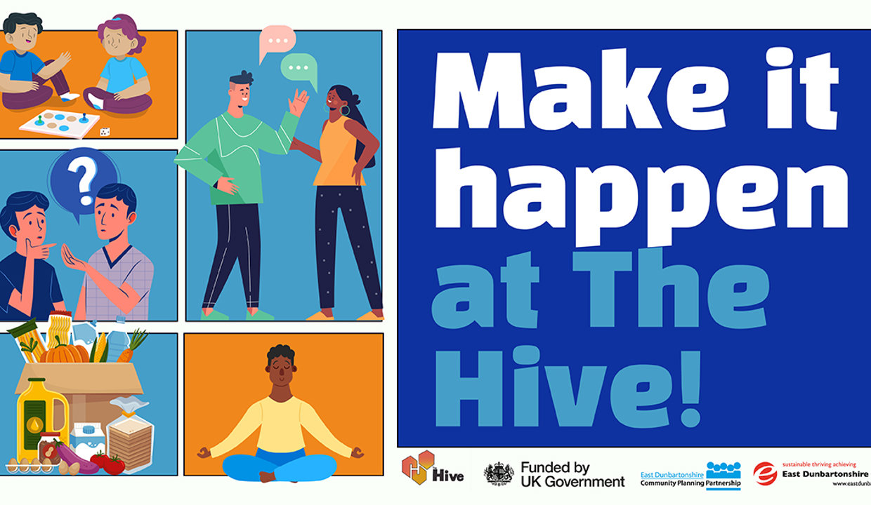 make it happen at the hive infograpgic