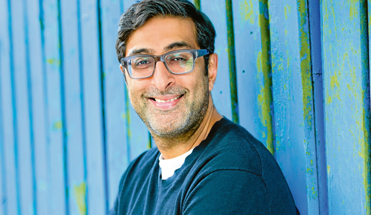 A photo of Sanjeev Kohli, who is appearing at Kirkintilloch Town Hall on 15 November