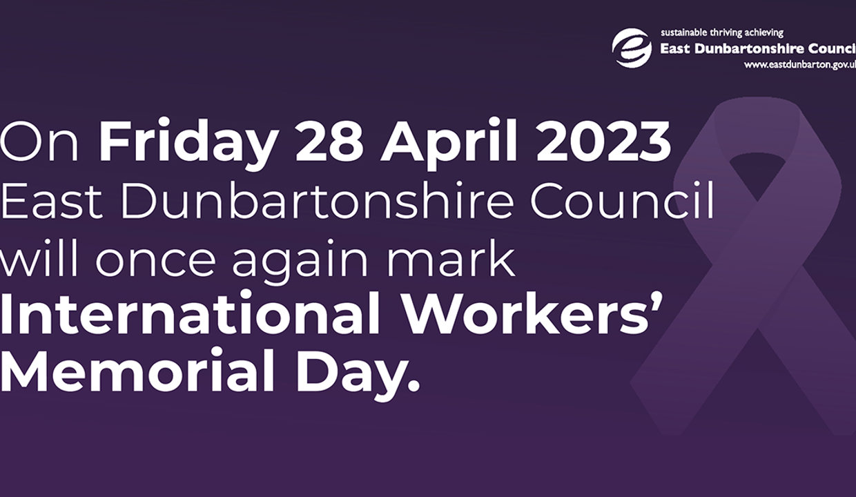 On Friday 28 April 2023 EDC will once again mark International Workers Memorial day