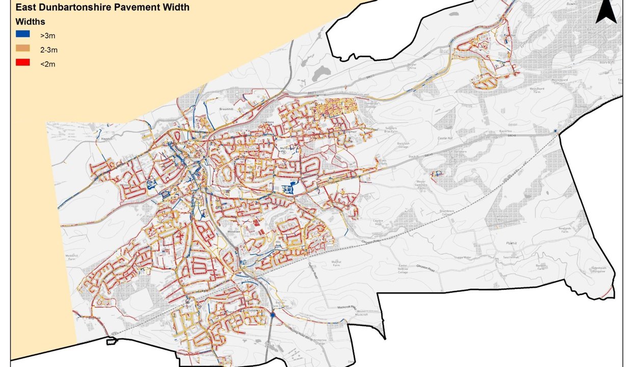 Map of Kirkintilloch