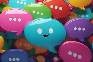Graphic of speech bubbles