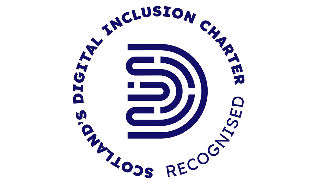 Scotland’s Digital Inclusion Charter recognised logo