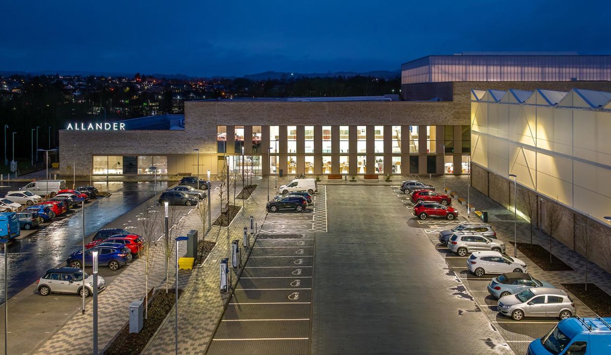 Allander Leisure Centre - external photo by Chris Humphreys Photography