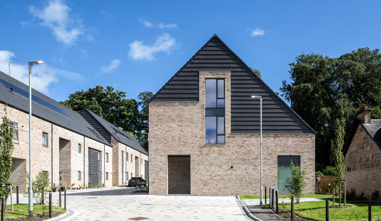 Housing on Kilsyth Road in Kirkintilloch