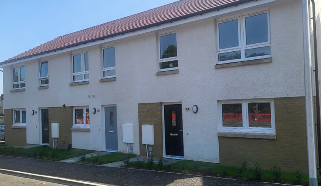 Housing on Fauldhead in Kirkintilloch