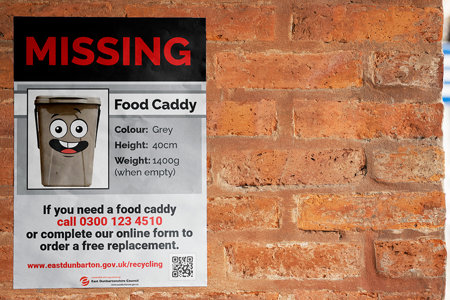 poster on a wall