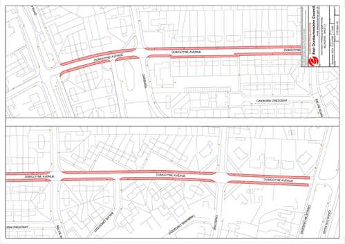 Milngavie exempt street map