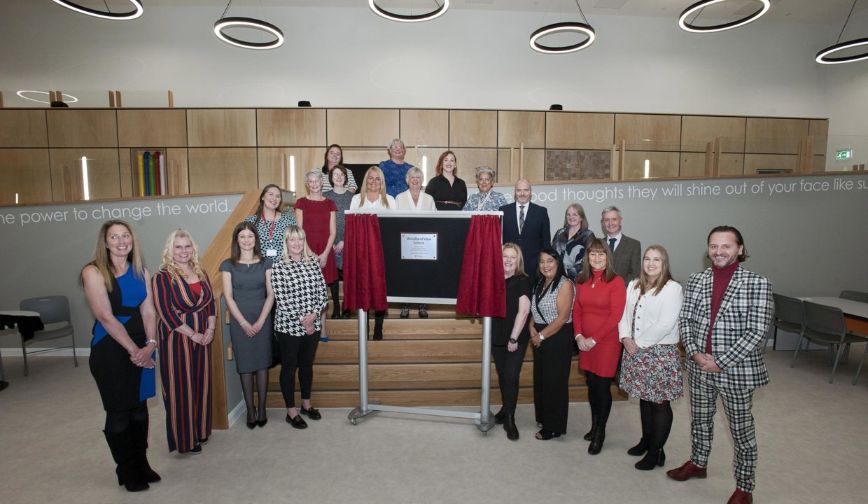 Group photo of Woodland View teachers