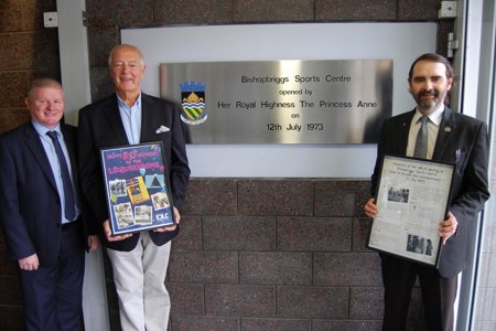 From left: Mark Grant, General Manager of EDLC Trust; Jim Neill, Chair of EDLC Trust; and Councillor Gordan Low, Leader of the Council.