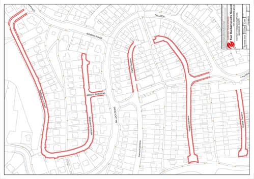 Milngavie exempt street map