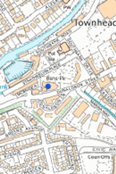 Map location of southbank house