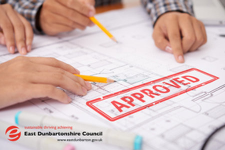 Approved written on paper with children's hands holding pencils 