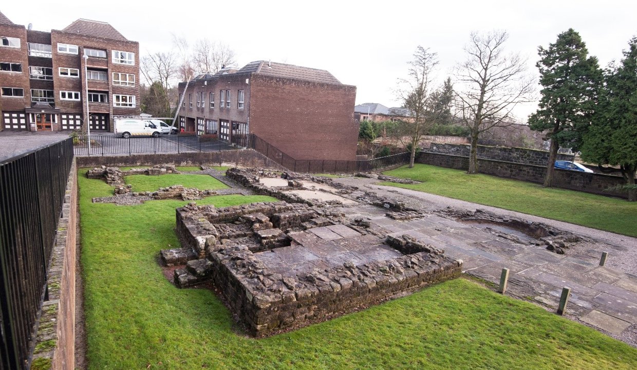 Remains of the roman baths
