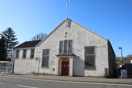 Campsie Memorial Hall exterior on a sunny day