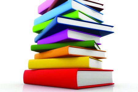 pile of books