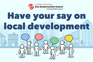 Have your say on local development 