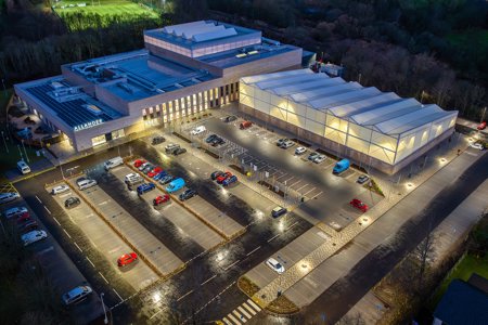 Allander Leisure Centre from above