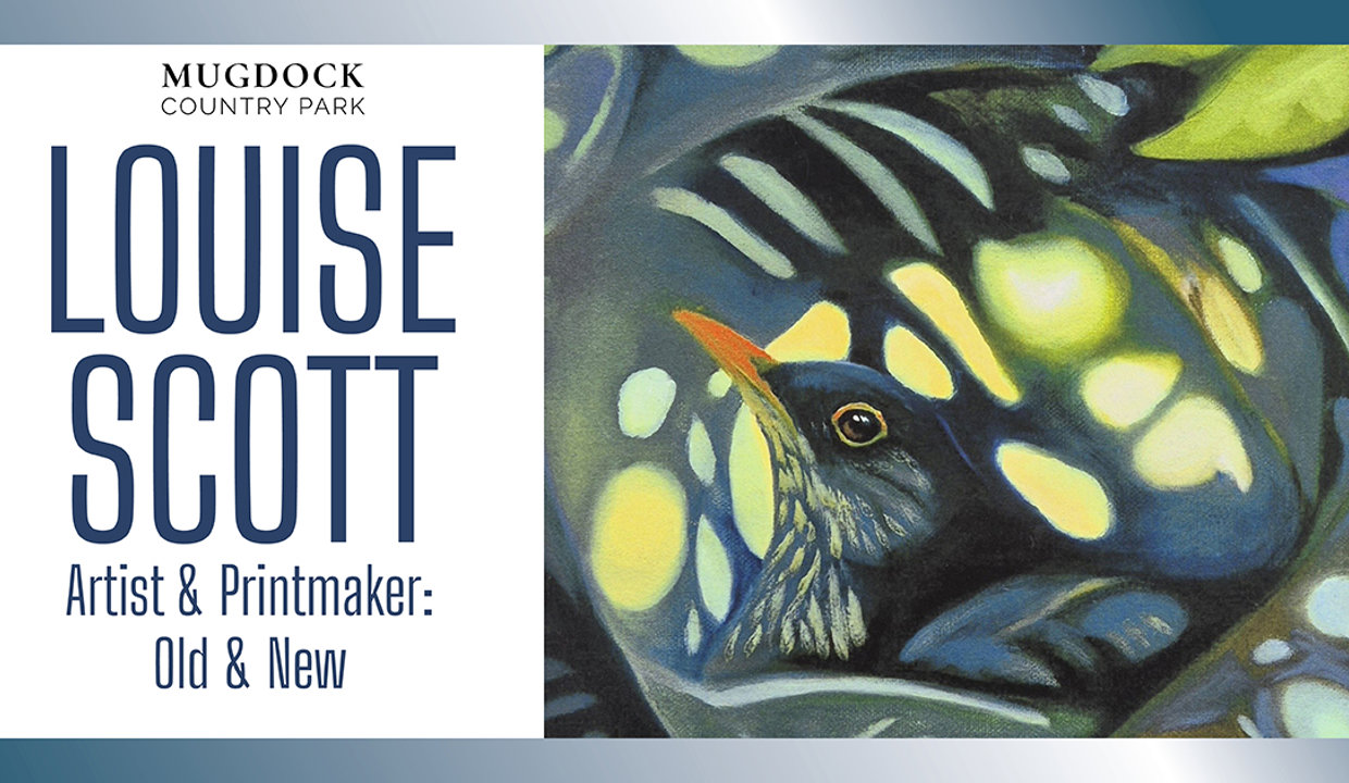 Louise Scott Artidt and printmaker old and new and  bird within a nest