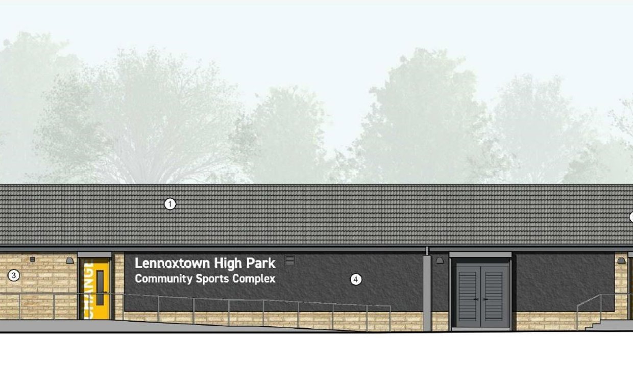 Artist impression of new building