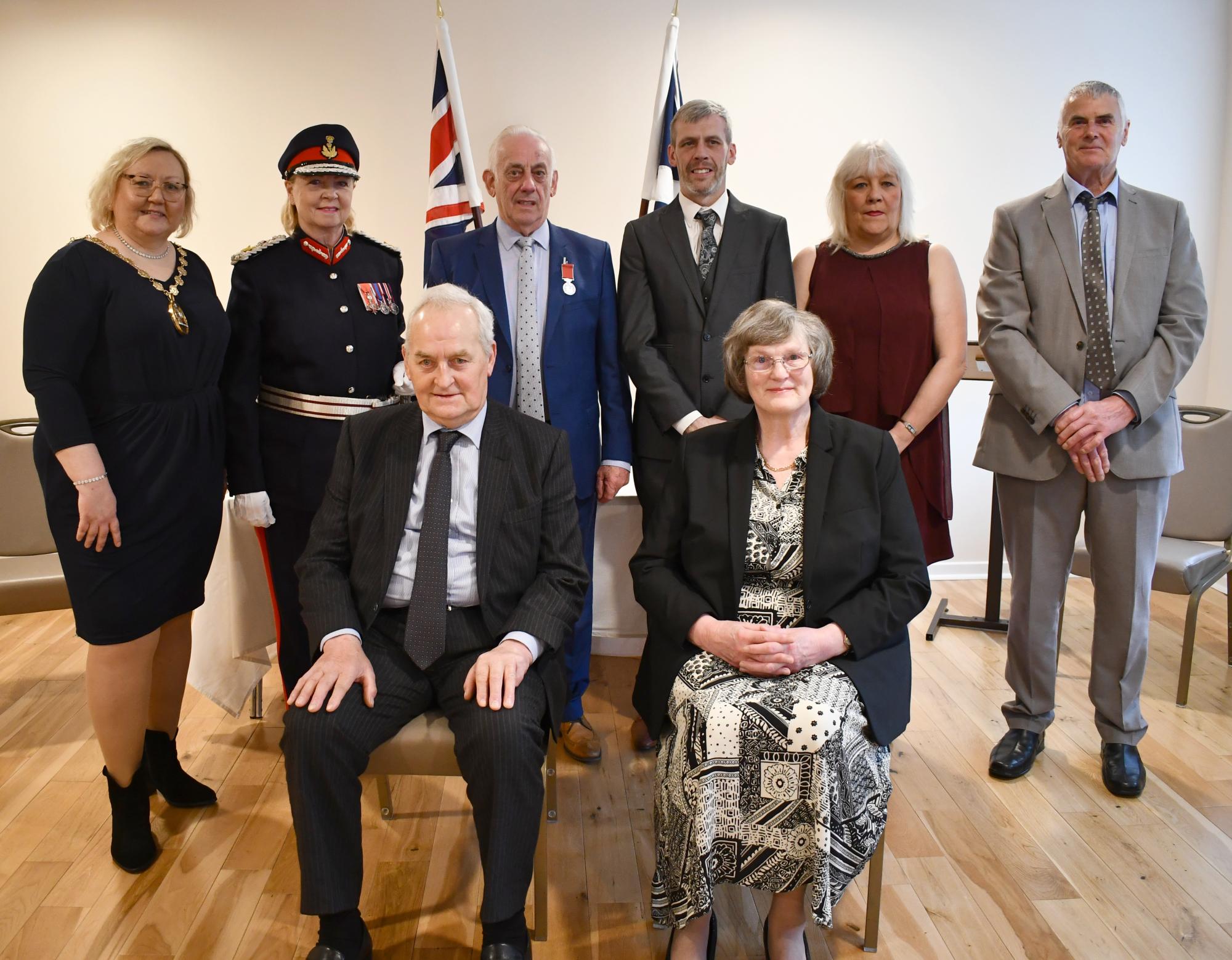 billy, provost, lord Lieutenant and family