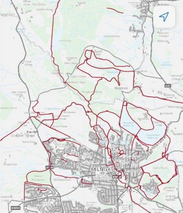 milngavie map
