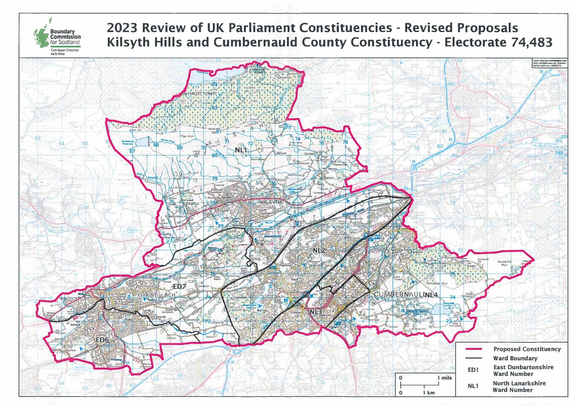 2023 BCS revised proposals UK Parliamentary Boundary Review Page 2