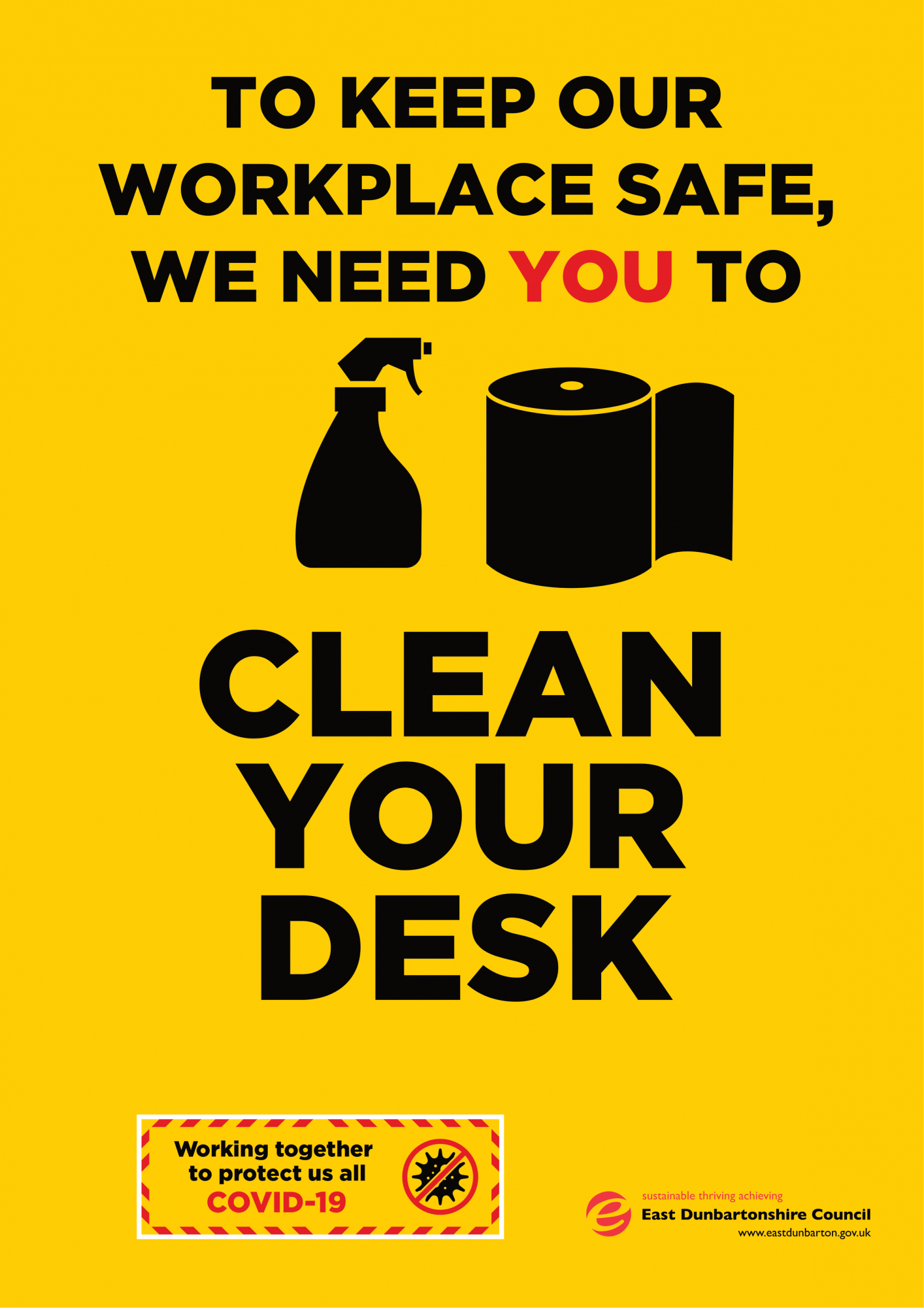 clean your desk