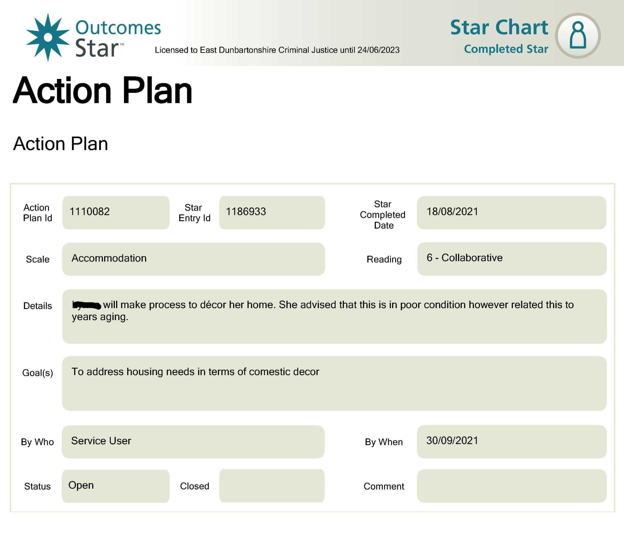 Star Online - Action Plan Page 1