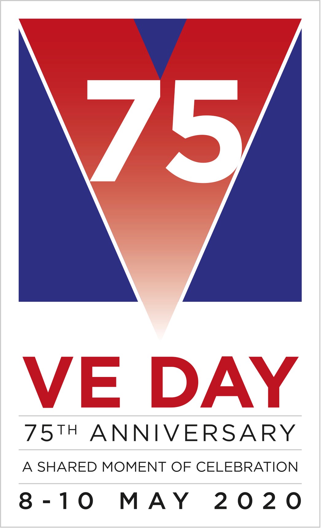 VE Day logo