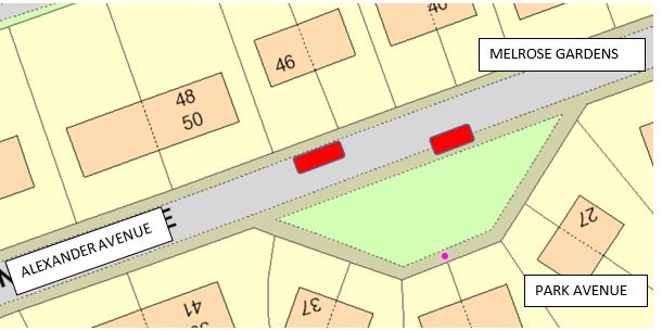 Alexander Ave street map