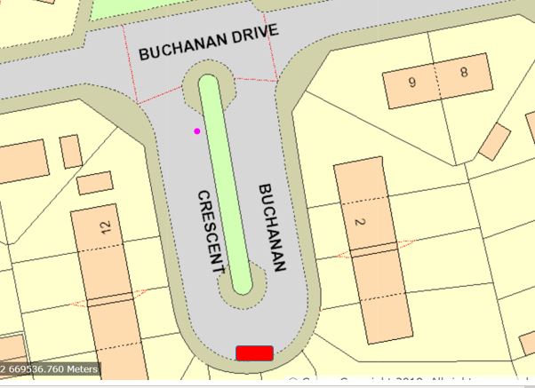 Buchanan Dr street map