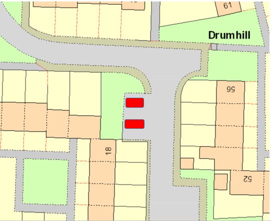 Drumhill street map