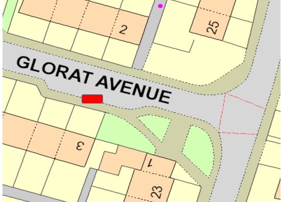 Glorat Ave street map