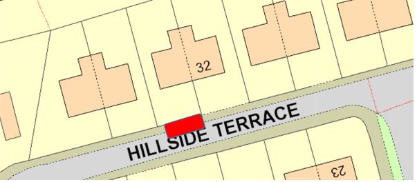 Hillside Terr street map