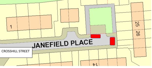 Janefiled Pl street map