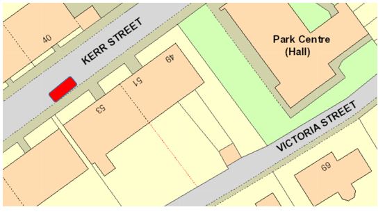 Kerr St street map