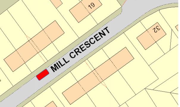 Mill Cresc street map