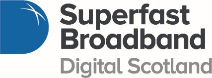 Digital Scotland Superfast broadband logo