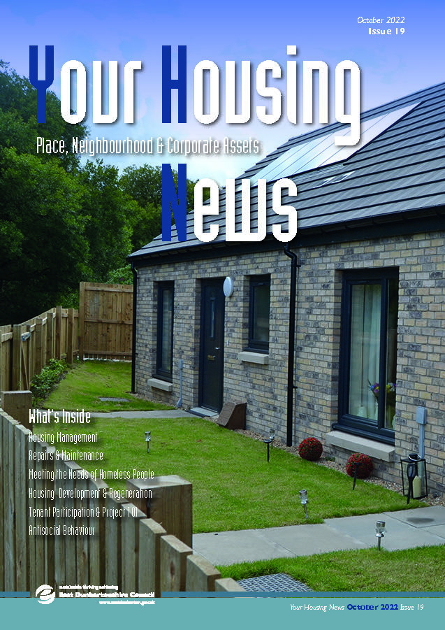 Your housing news front cover