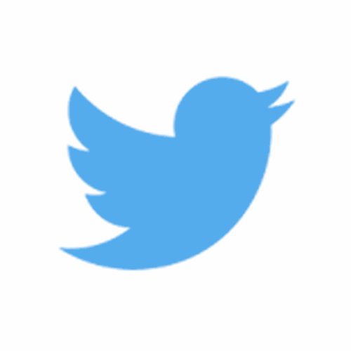 blue Twitter icon