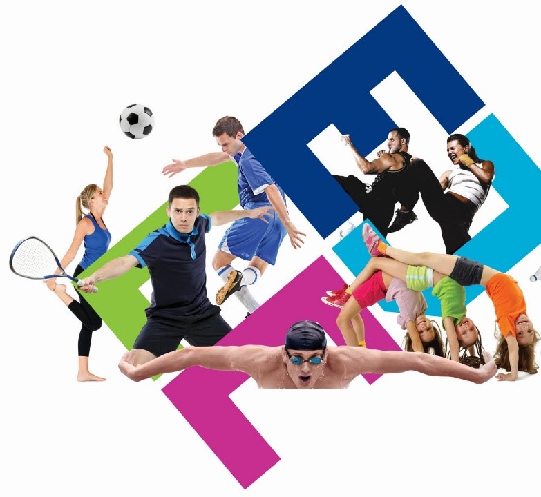 EDLC advert showing people playing various different sports
