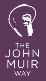 purple john muir way logo