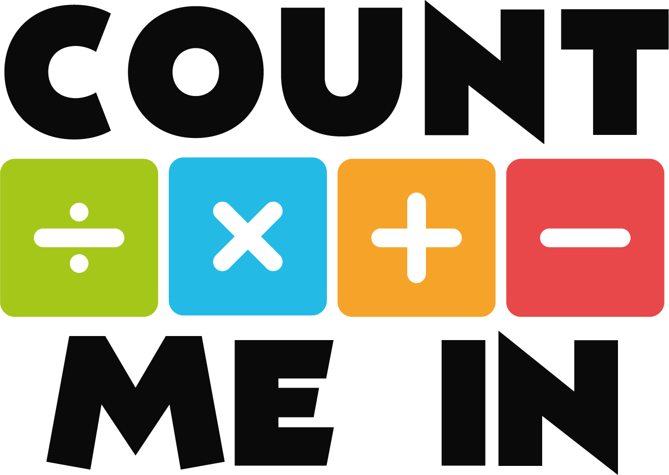 Count Me In coloured logo