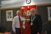 Depute Provost Pews with Ian Ritchie and Scottish Cup